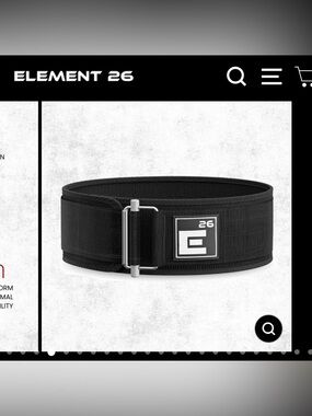 Element 26 Weightlifting Belt